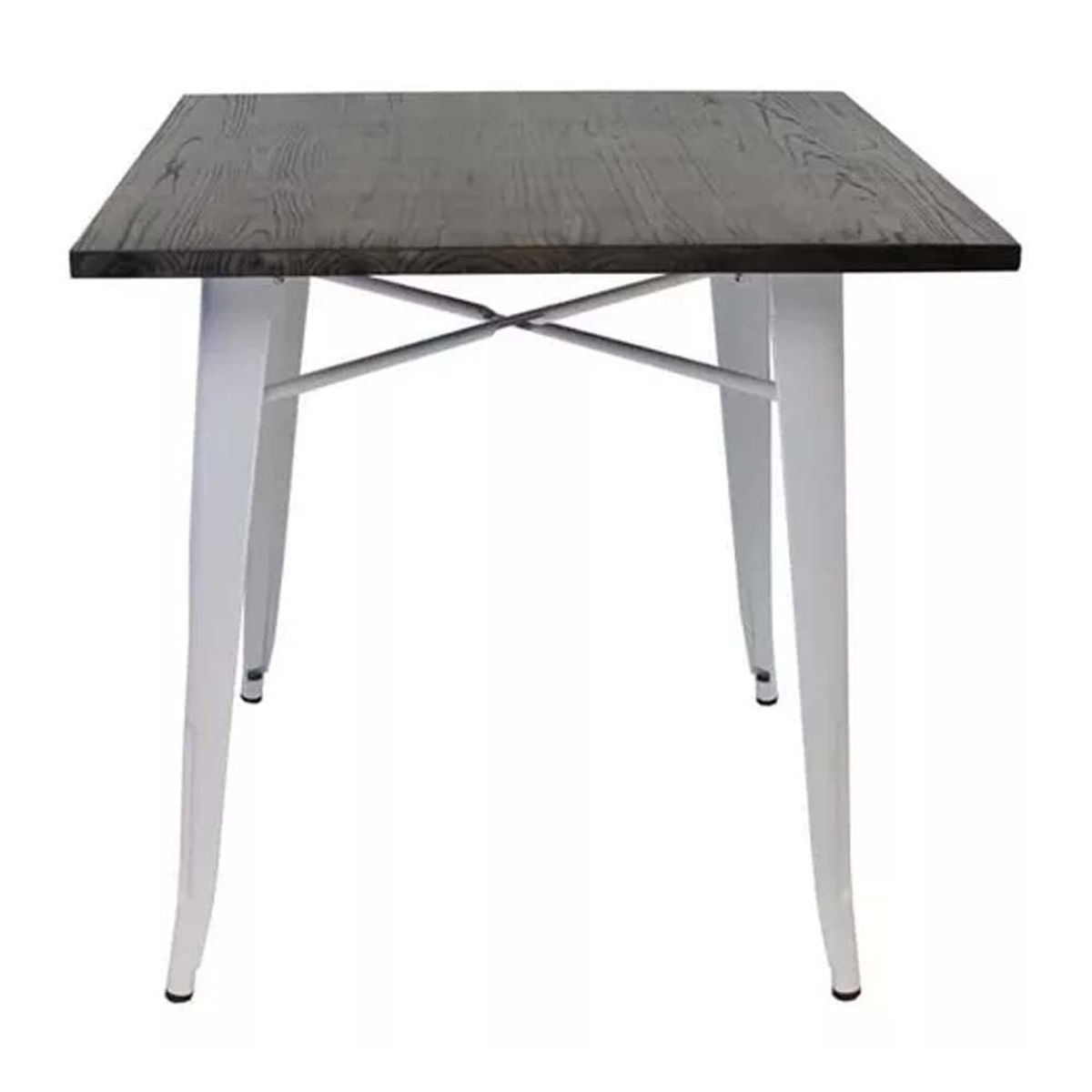 TODODESCUENTO - Mesa Tolix 80x80cm Blanca