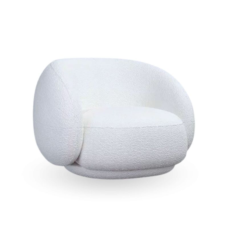 SANTU HOME & DECO - Sillón Individual Blanco