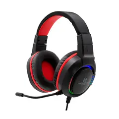 MONSTER GAMES - Audífonos Gamer Monster Fire Rgb / Over-EAR