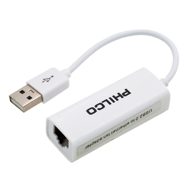 PHILCO - Adaptador de Red RJ45 a USB Chip RTL8152B PHILCO