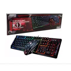 GENERICO - Combo Teclado Gamer + Mouse Modelo K13