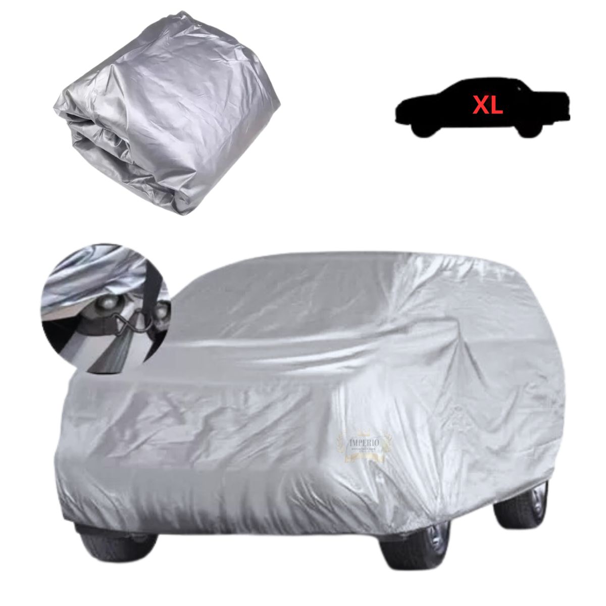 GENERICO - Cobertor Auto Carpa De Camioneta Talla XL