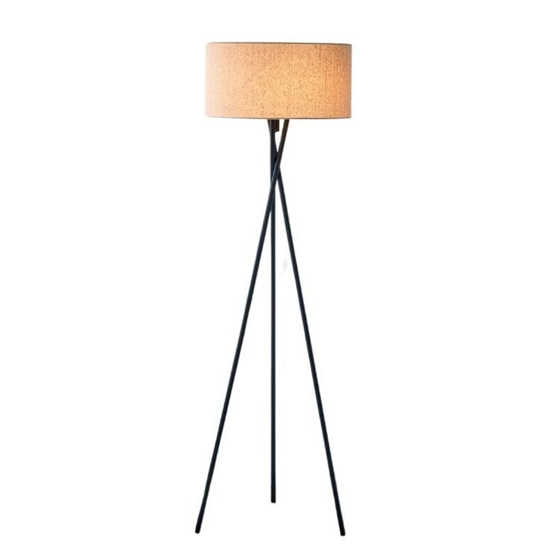CRUSEC - Lámpara de Pie Moderna De Estudio Foco Simple LED