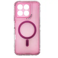 JOIGO - Carcasa Antigolpe 360 Para Honor X8 5G/X6/X6S Magsafe Rosado