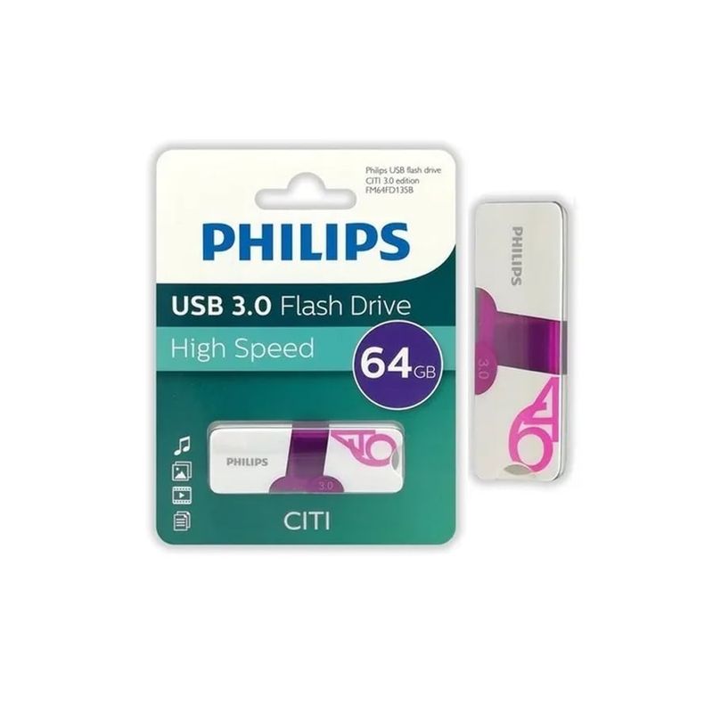 PHILIPS - Pendrive Philips FM64FD135B/97 64GB USB 3.0  PHILIPS