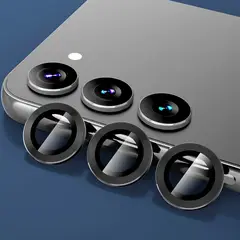 JOIGO - Protector De Lente Camara Para Samsung S24 Metalizado Negro