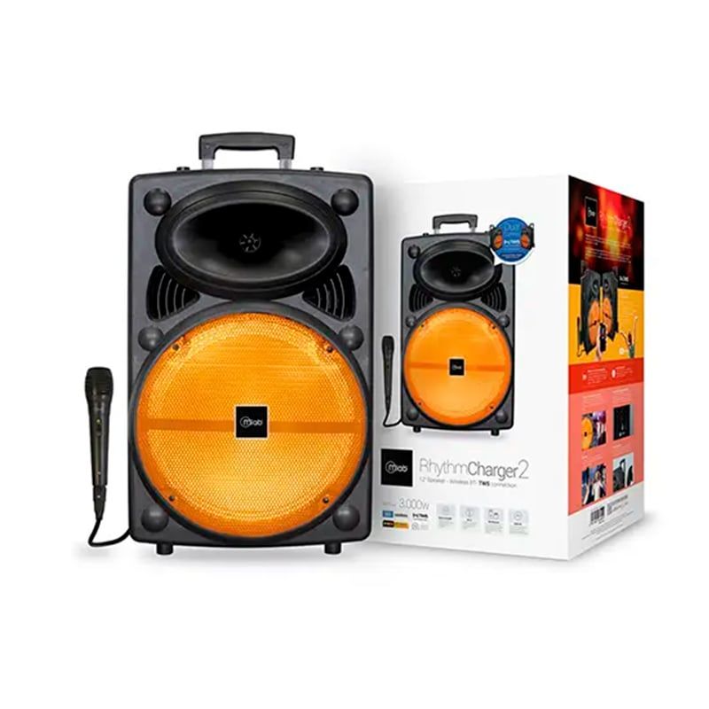 MLAB - Parlantes Bluetooth Con Micrófono Rhythm Charger2 Mlab MLAB