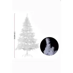 GENERICO - ARBOL DE NAVIDAD BLANCO 180CM