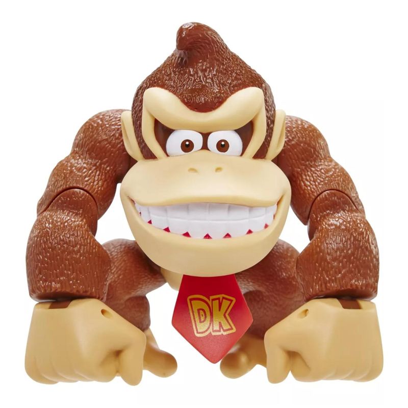 GENERICO - Juguete figura Articulada Donkey Kong 15cm Deluxe Cafe