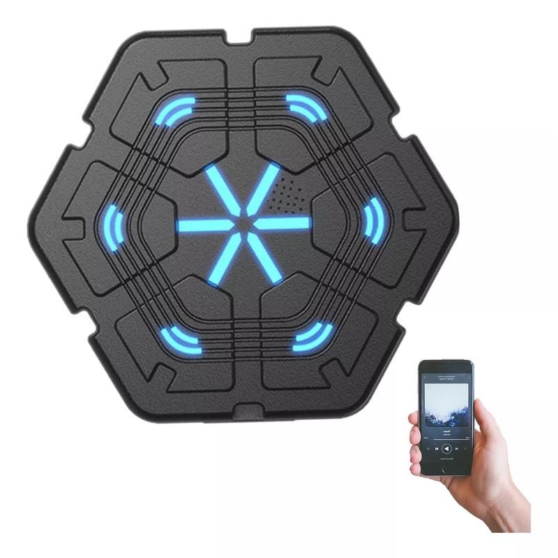 GENERICO - Maquina Boxeo Inteligente Objetivo Bluetooth Hexagonal