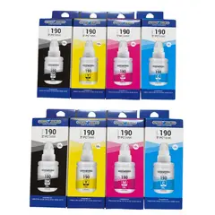 GENERICO - Pack X2 Tintas Compatibles para Gi-190 G2110/G3110/G4110