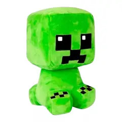 GENERICO - Juguete Peluche Creeper 20cm Verde Minecraft Infantil