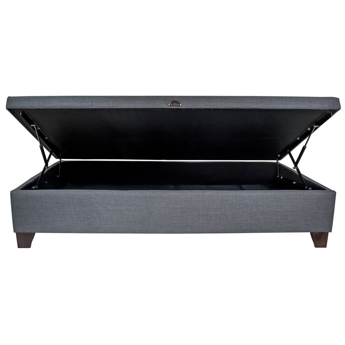 BLOCCARE - Base Cama Baul 1 Plaza. L 190 cm con patas 11 cm para Aspiradora Robot