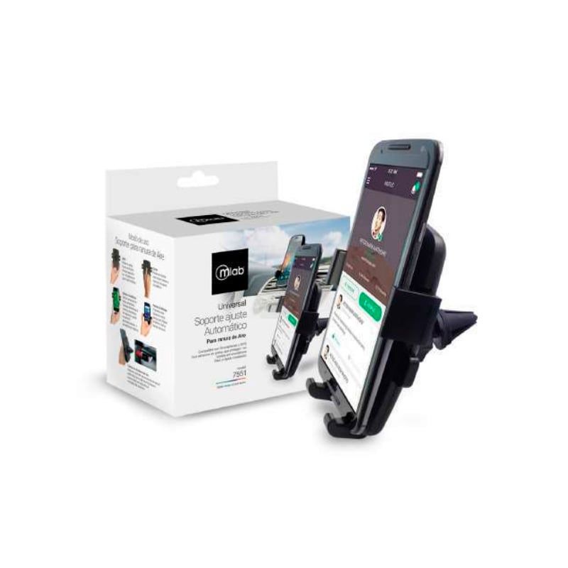 MLAB - Soporte Smartphone Mlab Air Vent Automático /tecnocenter Ccó MLAB