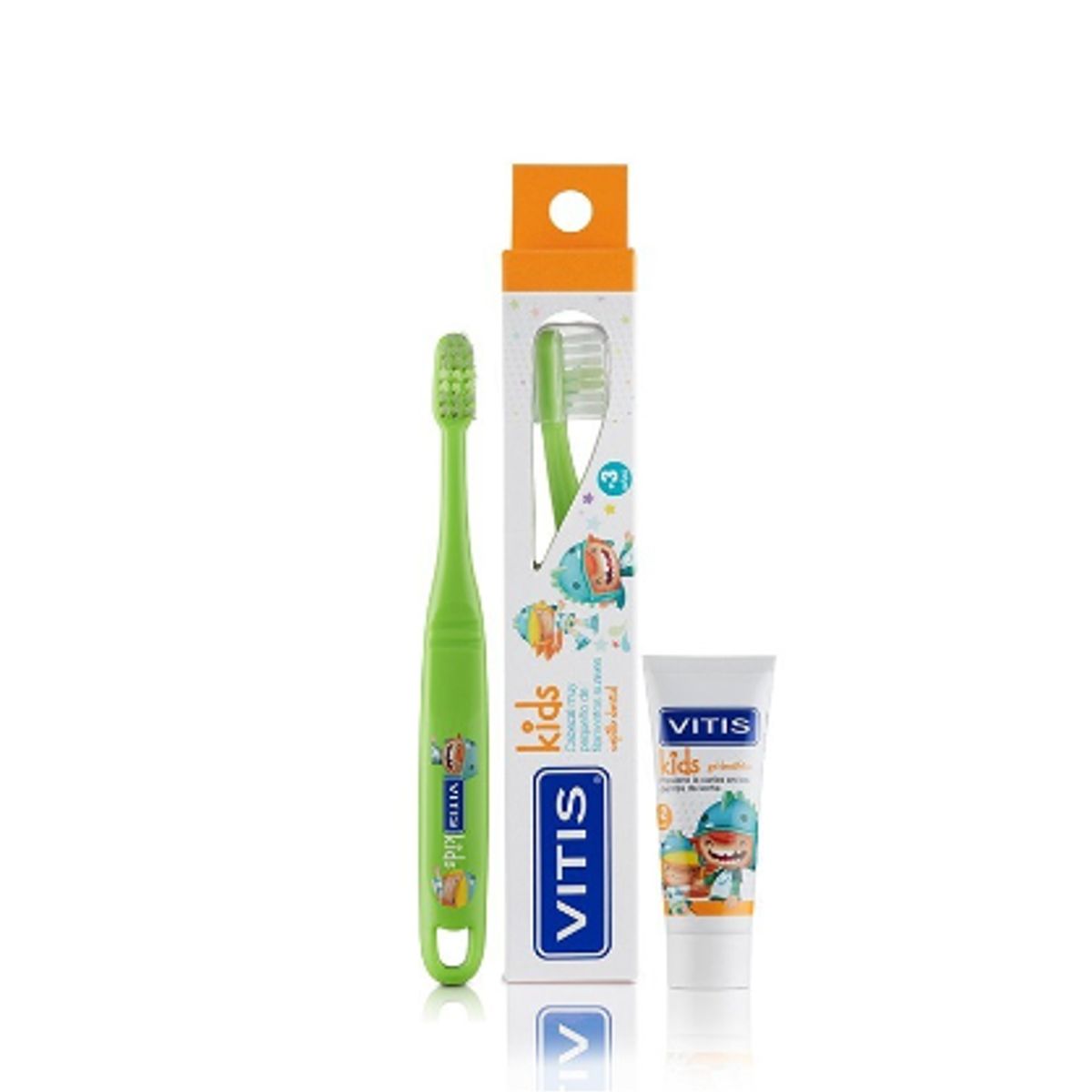VITIS - Pack Cepillo VITIS® kids + mini pasta 8ml