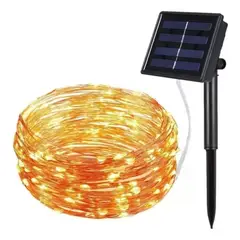 GENERICO - Luces Navidad Solar Guirnaldas Luces Hada Solares 100l 12m