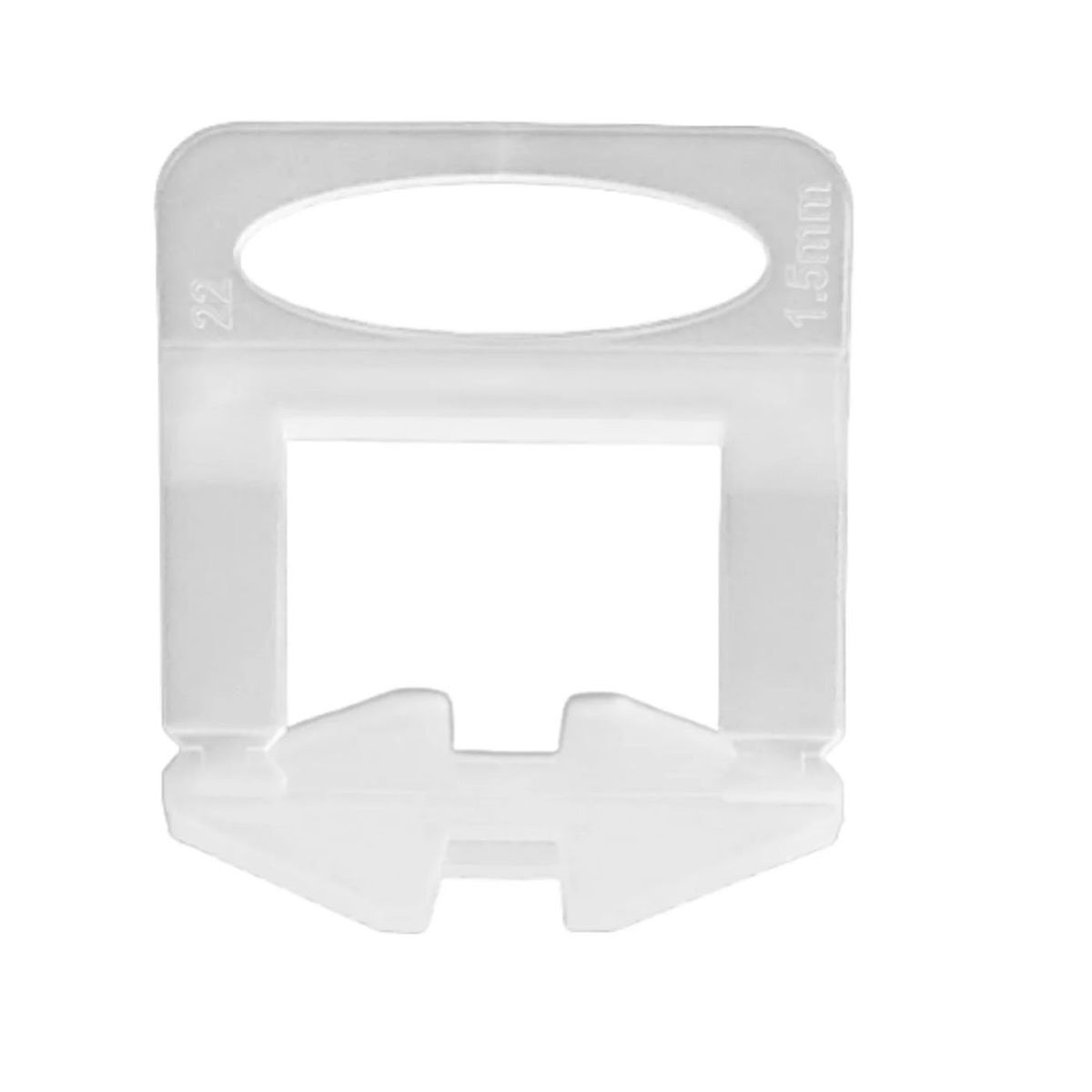 KAMASA - Separador de Nivelación Cerámica 1.5 mm - 100 Unidades