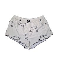 Conjunto Pijama Corto y Sensual Mujer - Peto Y Short Con Diseño Gato