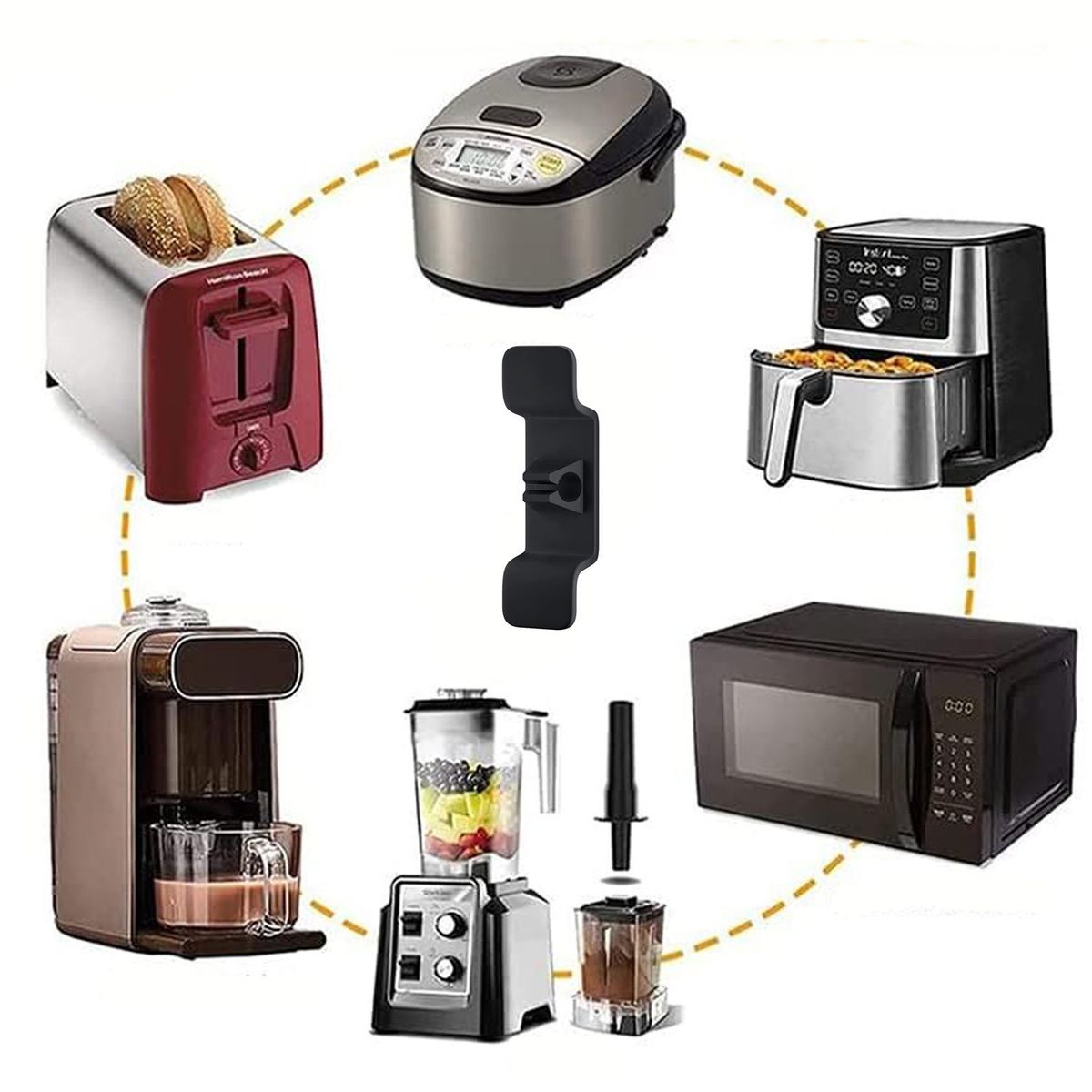 NEWO - Enrollador De Cables Electrodomésticos Organizador Cocina