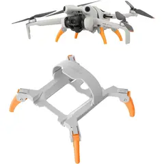 GENERICO - Tren De Aterrizaje Para Drone Dji Mini 4 Pro Plegable Firme