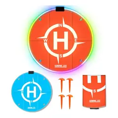 GENERICO - Pista De Aterrizaje Landing Pad Drone Led Nocturno Plegable