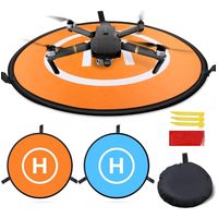 Landing Pad Helipuerto Pista De Aterrizaje 75 Cm Para Drone