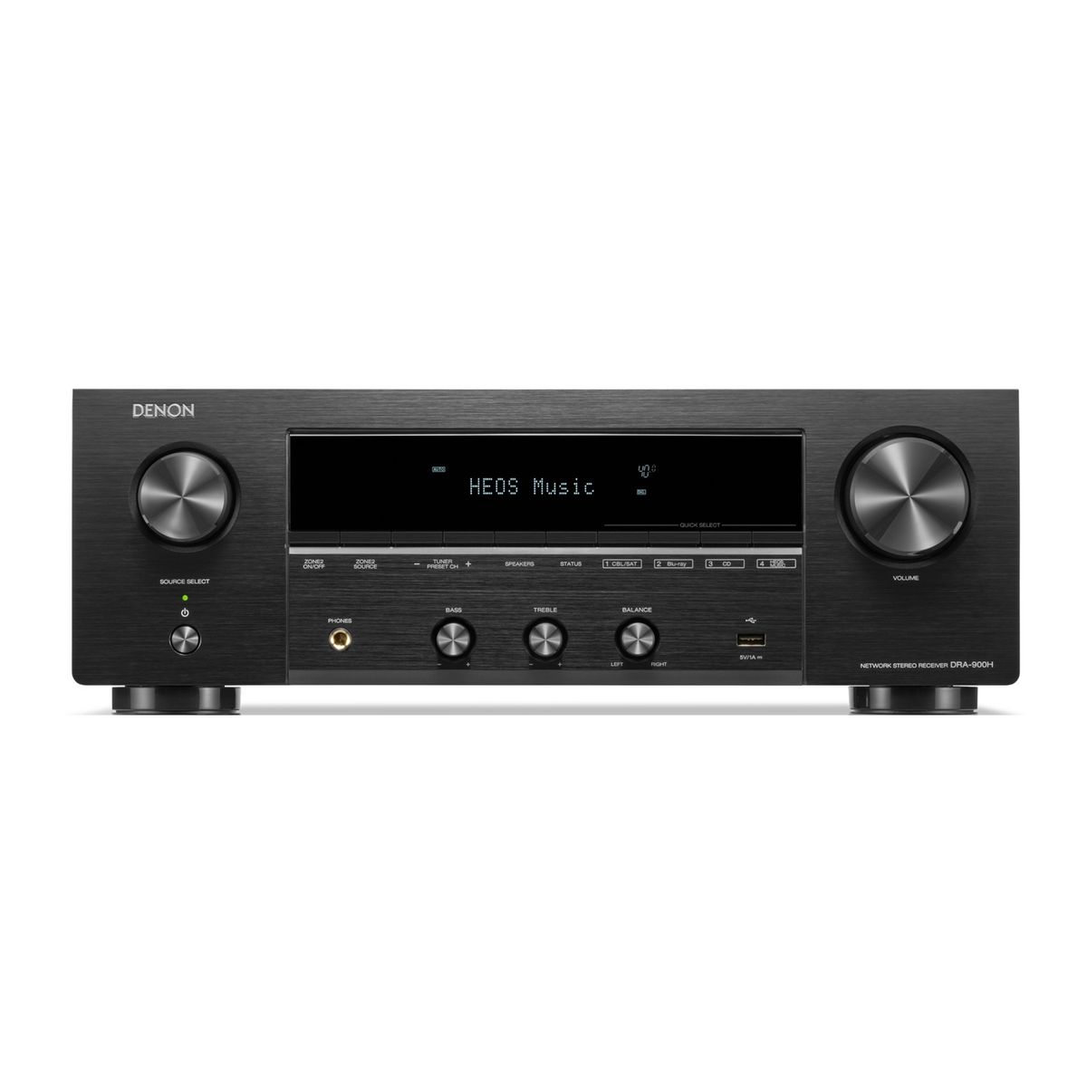 DENON - Receiver Stereo con Streamer 8K DENON DRA-900H