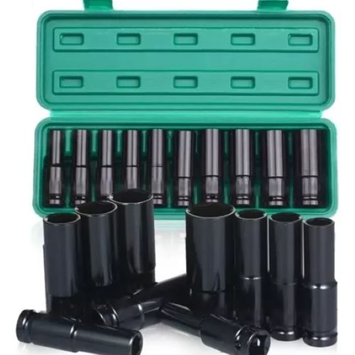 GENERICO - Juego Herramientas Llave De Vaso Kit Mecanicas Dados 10 Piezas