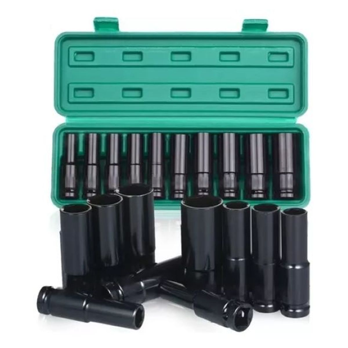 GENERICO - Juego Herramientas Llave De Vaso Kit Mecanicas Dados 10 Piezas