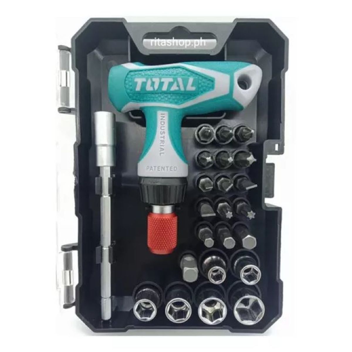 GENERICO - Juego Destornilladores 24 Pcs Con Llave Mango T Total