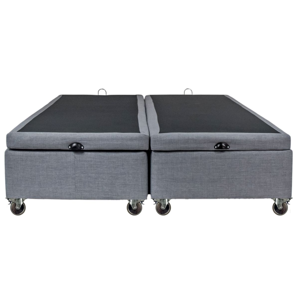 BLOCCARE - Base De Cama Baul 2 Plazas Div. L 190 cm. Rueda Pyton para aspiradora