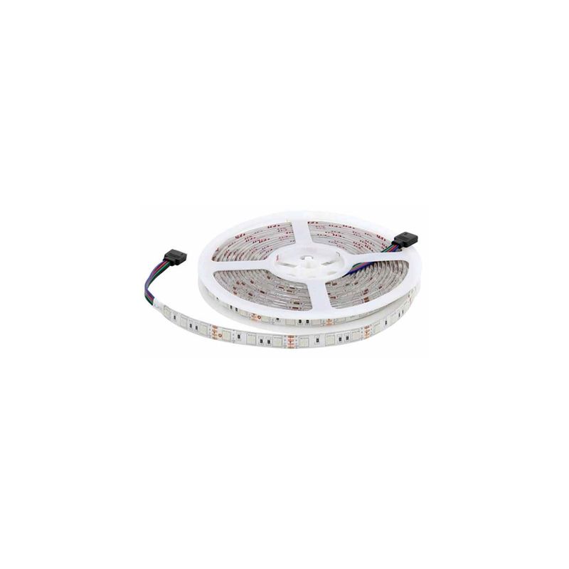 GENERICO - Tira Led De 5mts Smd 3528 Color Rgb Con Control - SC