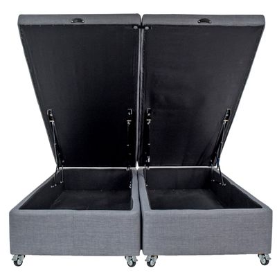 Imagen 2 del producto Base De Cama Baul 2 Plazas Div. L 200 cm. Rueda Pyton para aspiradora