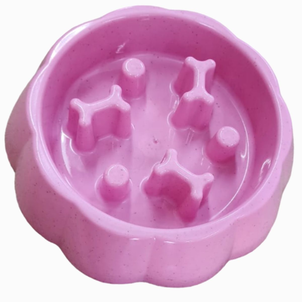 GENERICO - Plato Anti Ansiedad Come Lento Para Perros Mascotas