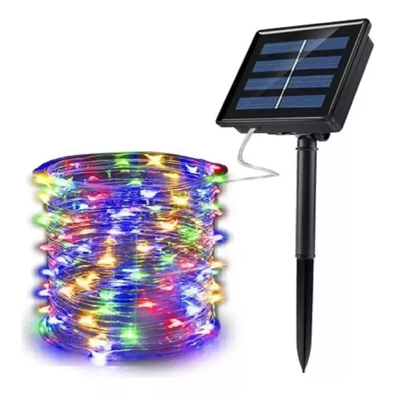 GENERICO - Guirnaldas Solares Jardin Luces Hada Solar Luces Ada 400led