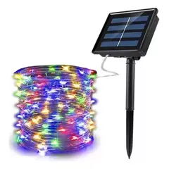 GENERICO - Guirnaldas Solares Jardin Luces Hada Solar Luces Ada 400led