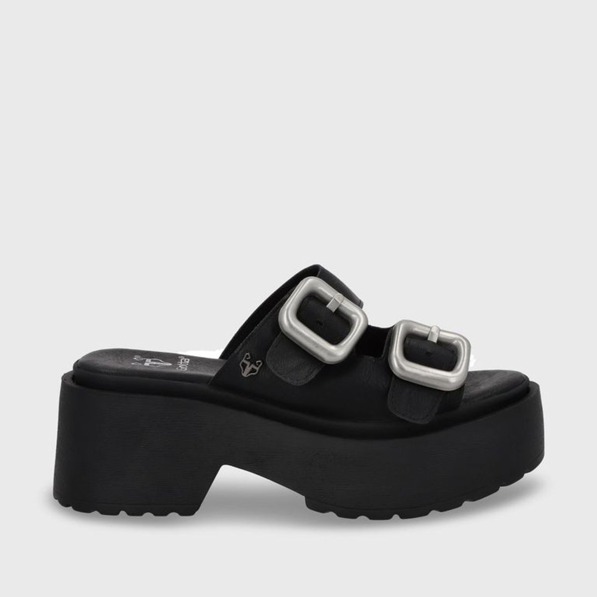 GOTTA - Sandalia Plataforma Negra Mujer 45985