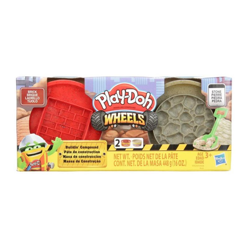 GENERICO - Juguete Masas De Construccion Roja Gris Plasticina Infantil