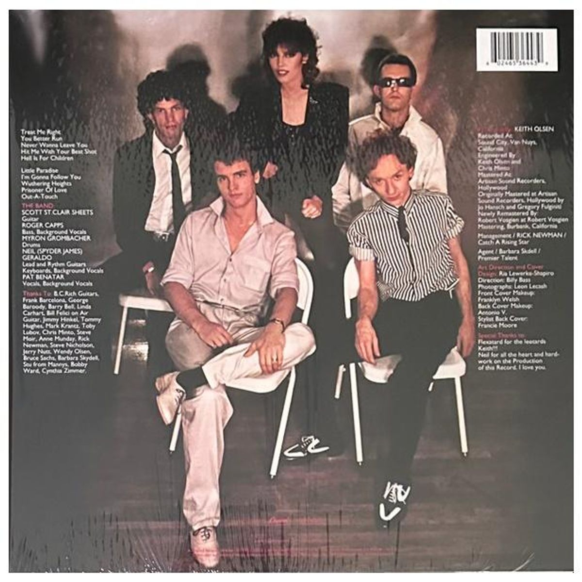 HITWAY MUSIC - PAT BENATAR - CRIMES OF PASSION - VINILO HITWAY MUSIC