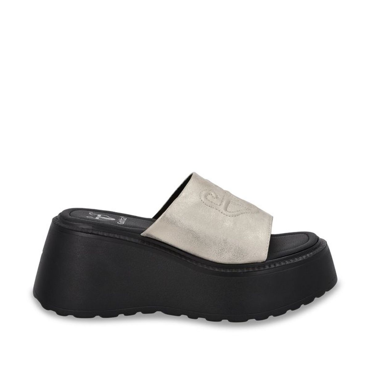 GOTTA - Sandalia Plataforma Dorada Mujer 53720