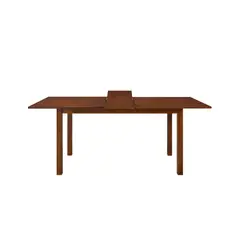 FMFURNITURE - Mesa Auxiliar - Café 74x80x180 cm
