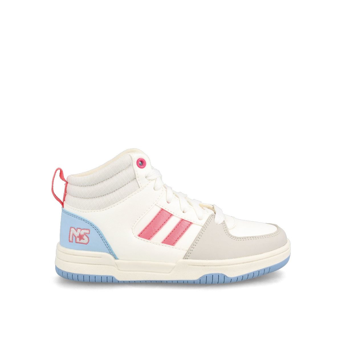 NORTH STAR - Zapatilla Niña North Star Hem Blanco-Celeste