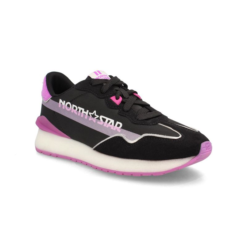NORTH STAR - Zapatilla Mujer North Star Retro Nova 500 Negro