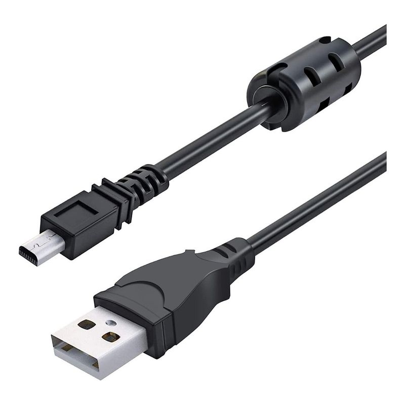 GENERICO - Cable Usb 8 Pin Camara Sony Nikon Samsung Olympus Uc-e6