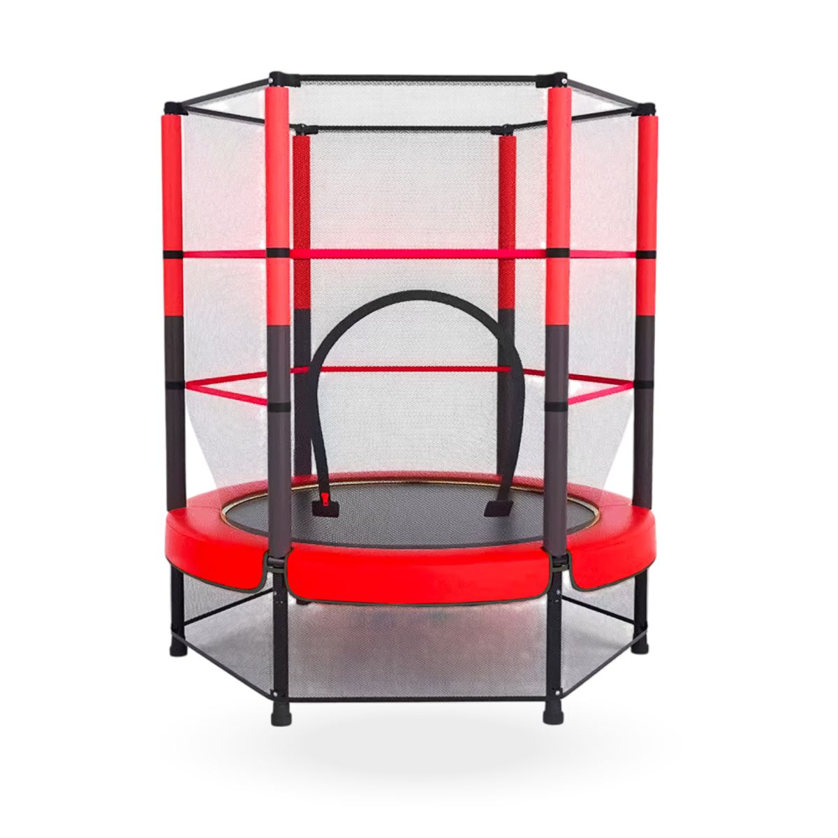 PWRFITNESS - Cama Elastica Para Niños con Red 140 cms PWRFitness