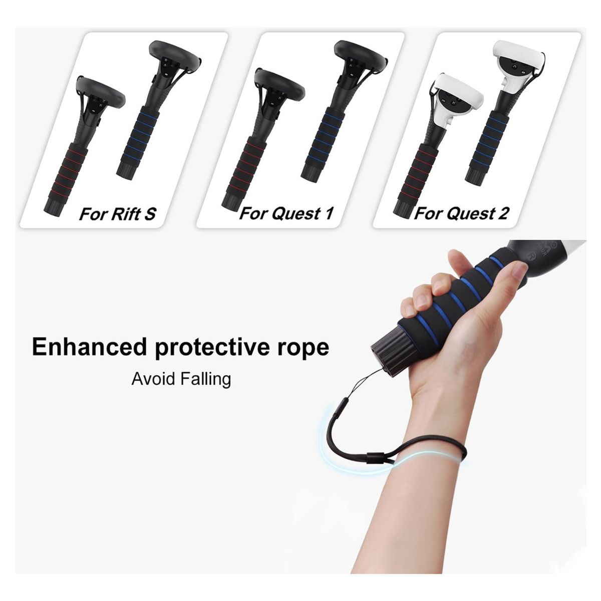 GENERICO - Extensor Mando Control Para Oculus Quest 2 Accesorio