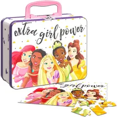 SPIN MASTER - Puzzle Disney Princess 48 Piezas En Caja Metalica