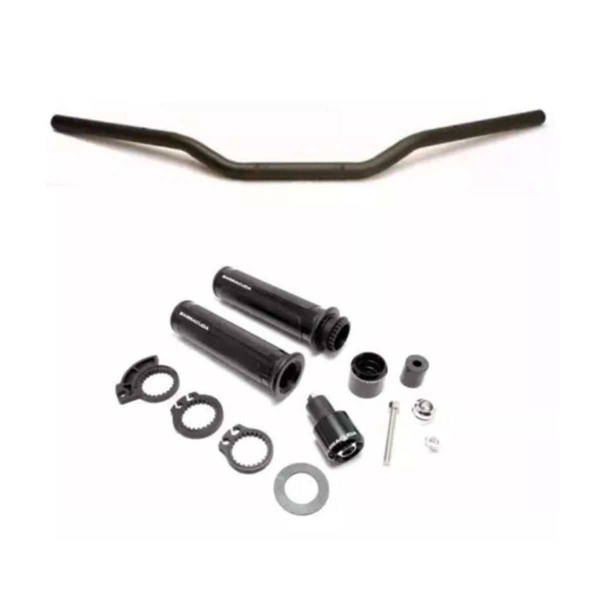 GENERICO - Set de manubrio y puños para  Gixxer