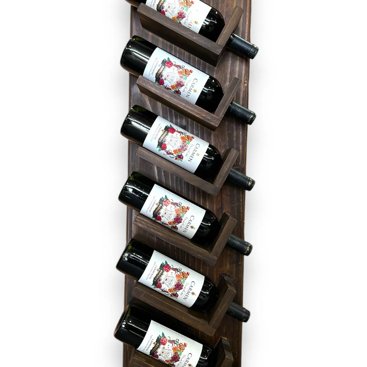 GENERICO - Botellero Torre para pared sentido izquierdo