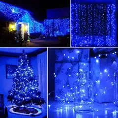 GENERICO - Luces Navidad Solar Guirnaldas Luces Micro Hada Solares 500led
